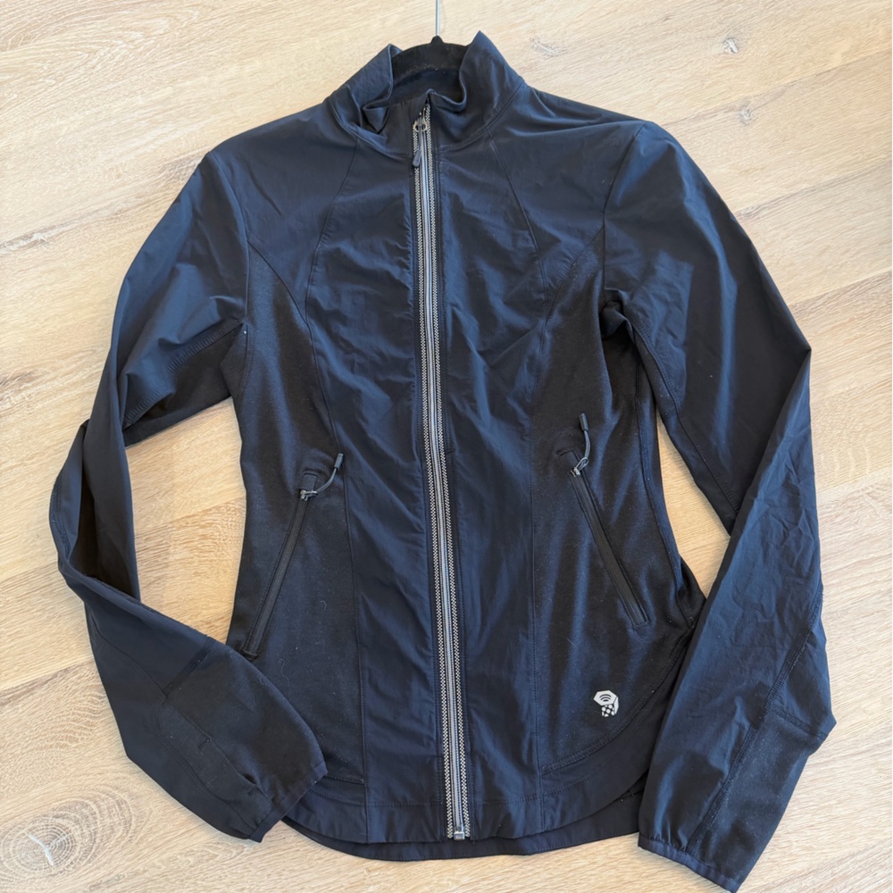 Mountain Hardwear Black Lightweight Bomber Jacket size S